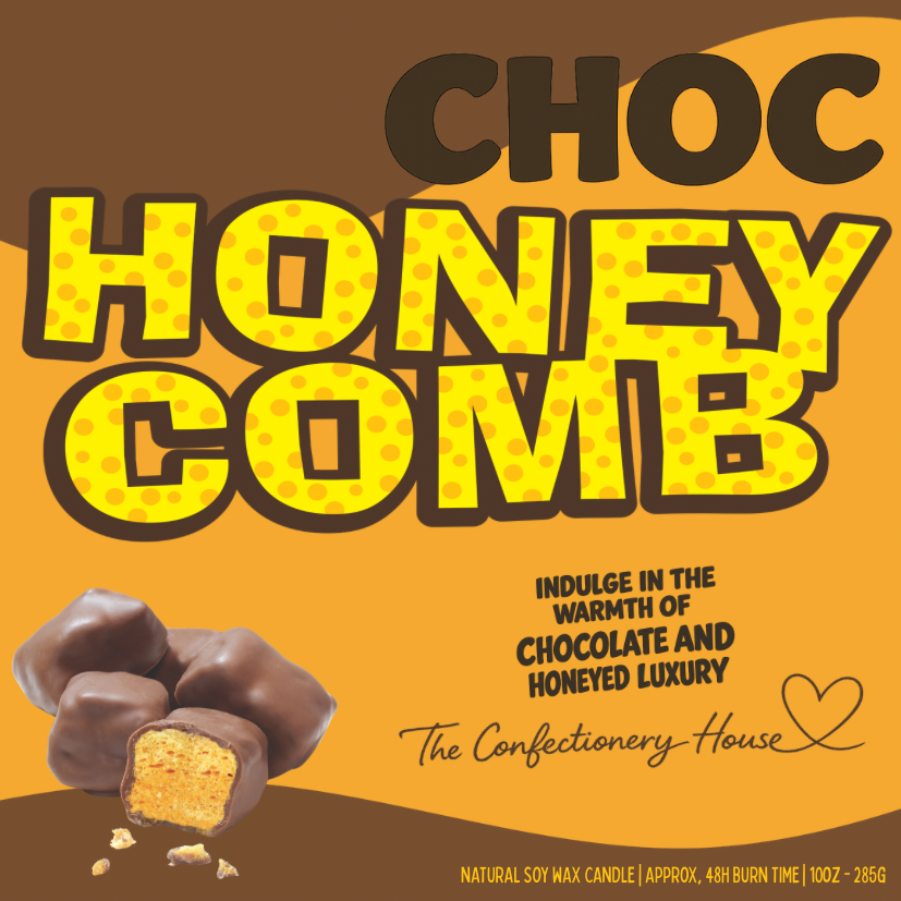 The Confectionery House | Choc Honeycomb Signature Candle