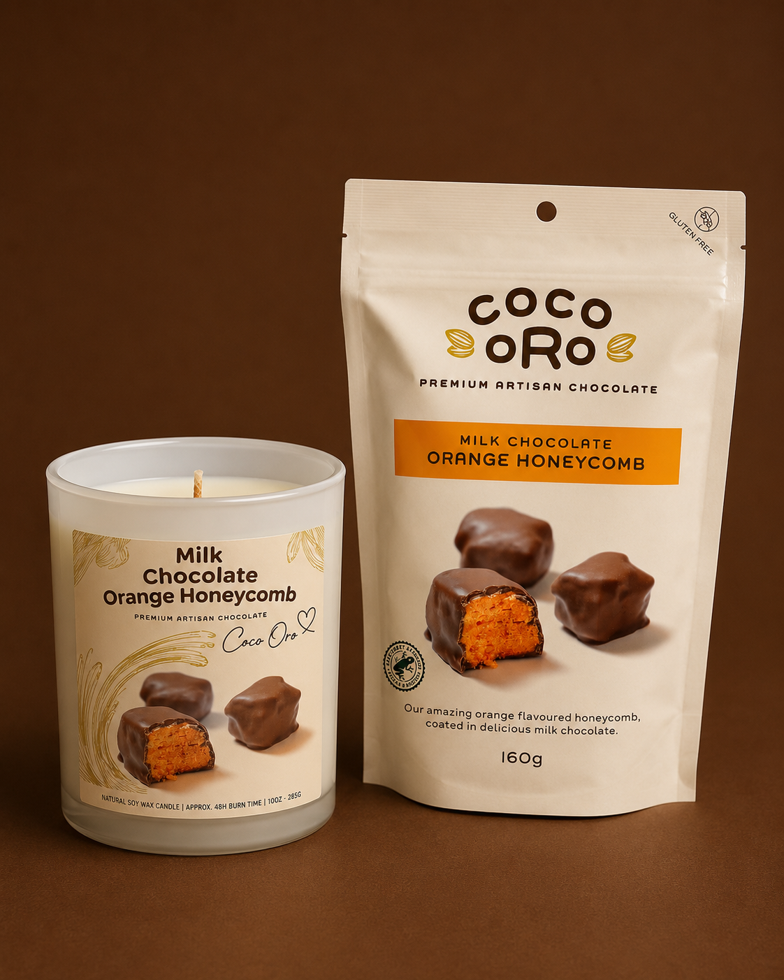 Coco Oro | Milk Chocolate Orange Signature Candle Bundle