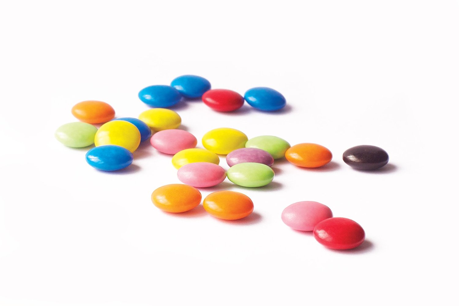 Coloured Choc Drops | The Confectionery House