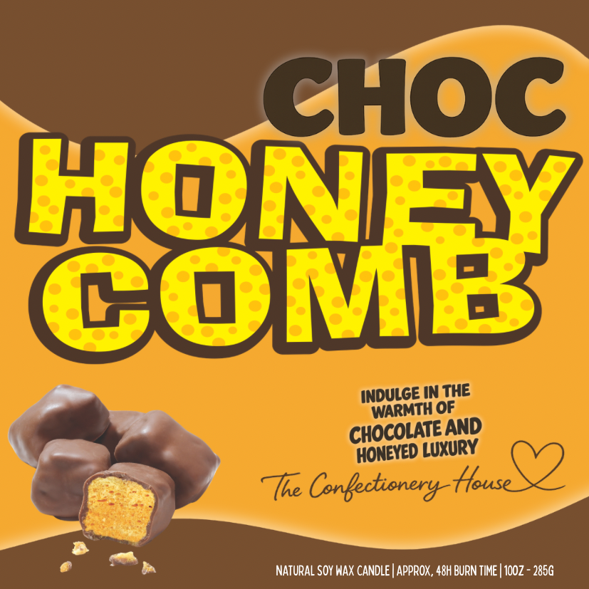 The Confectionery House | Choc Honeycomb Signature Candle Bundle