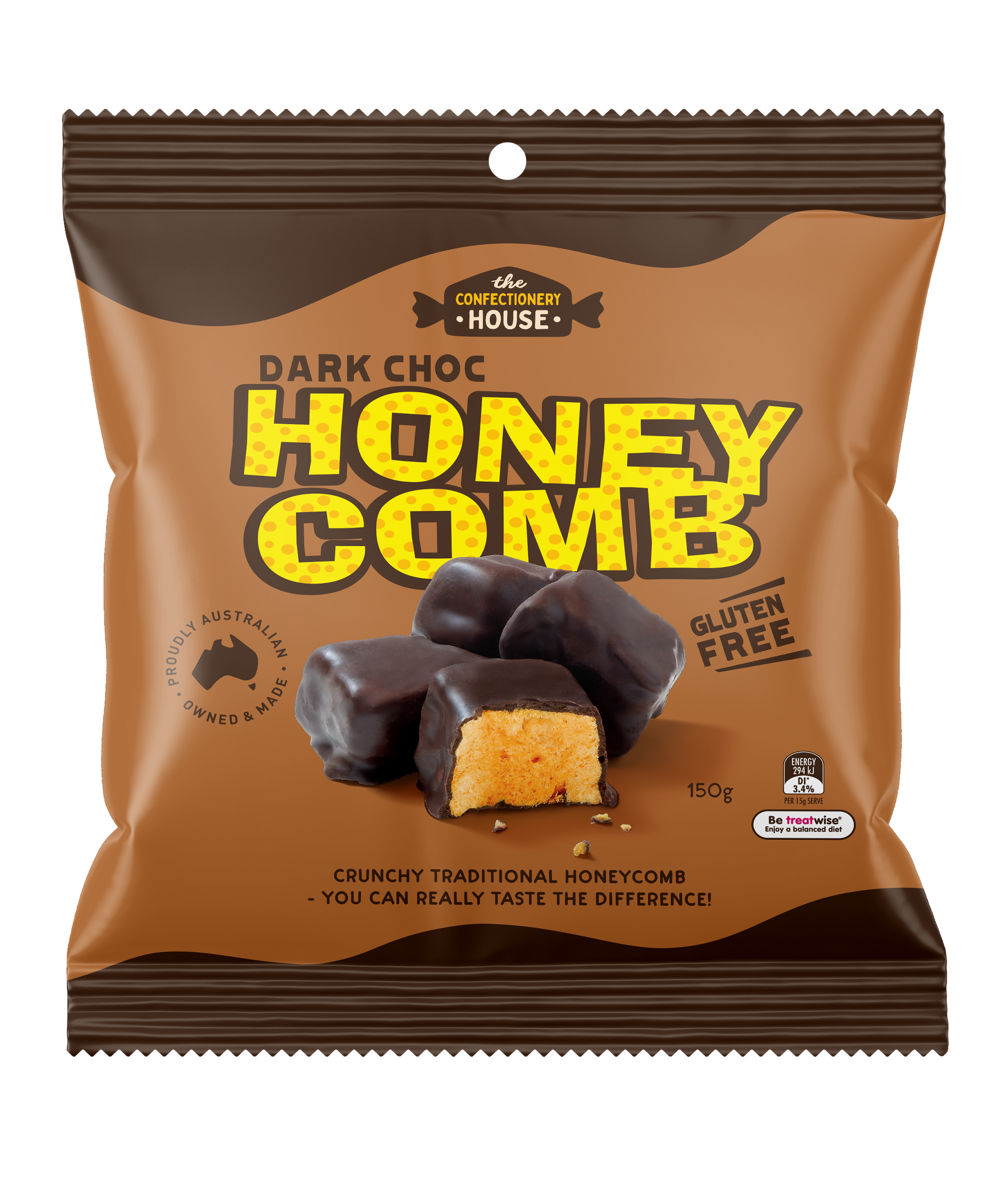 Dark Choc Honeycomb | The Confectionery House