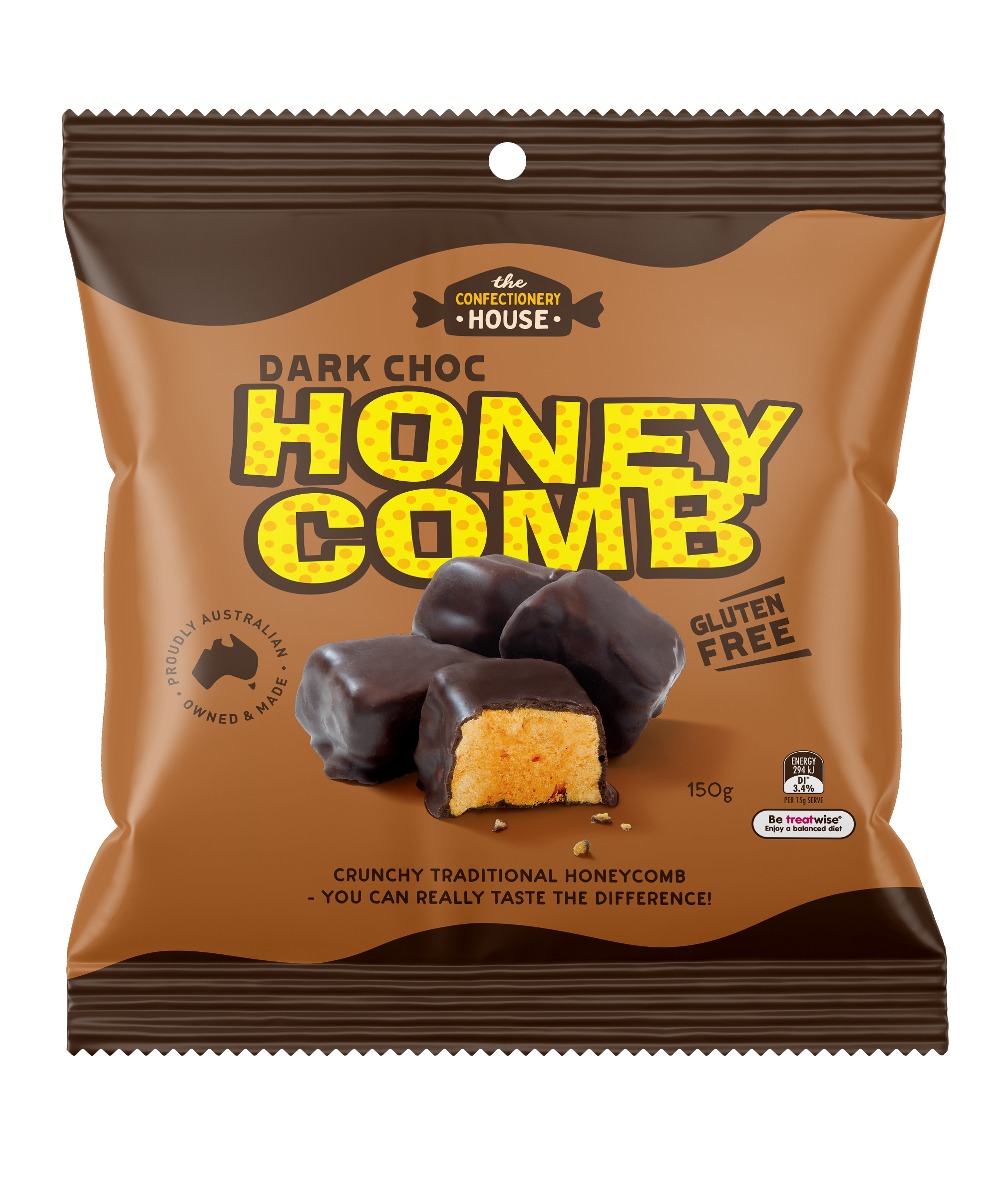 Dark Choc Honeycomb | The Confectionery House