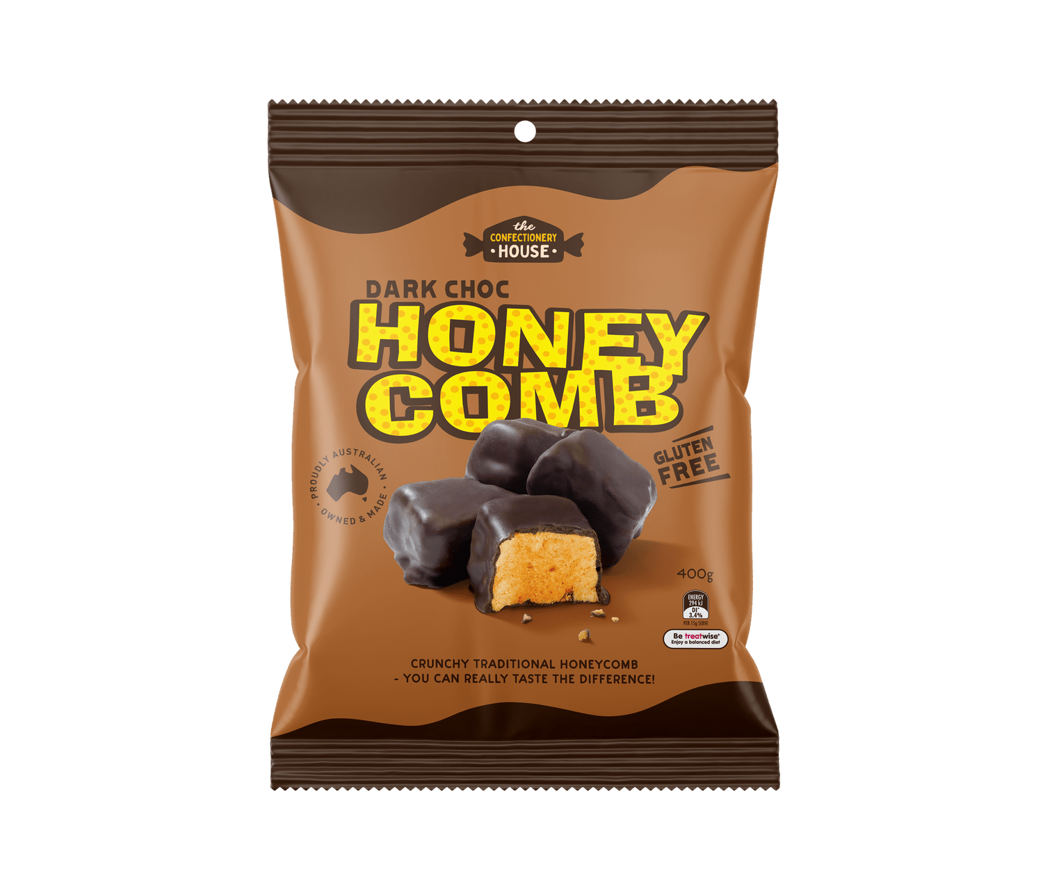 Dark Choc Honeycomb | The Confectionery House
