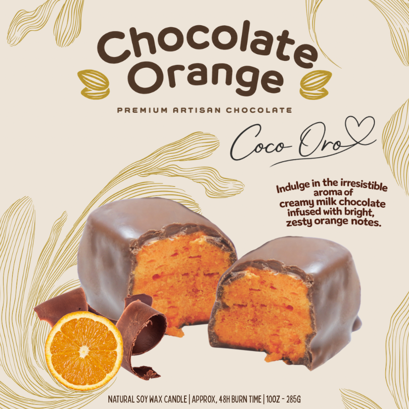 Coco Oro | Milk Chocolate Orange Signature Candle